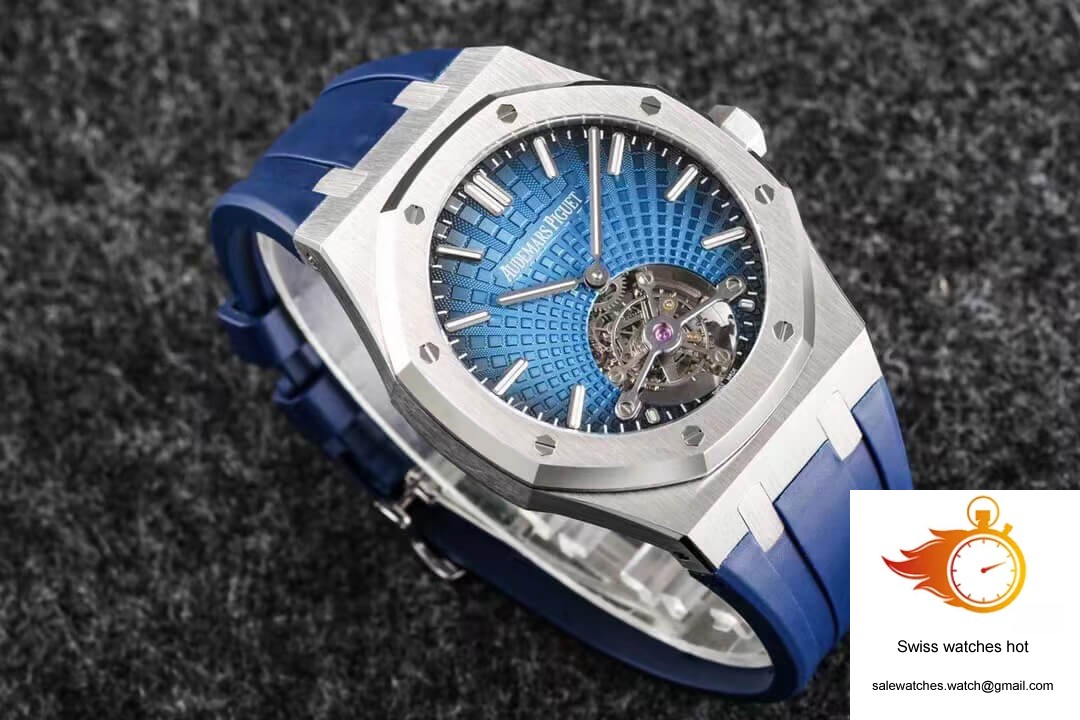 Audemars Piguet Royal Oak Tourbillon R8 Factory V3 Blue Strap 3 Audemars Piguet Royal Oak Tourbillon R8 Factory V3 Blue Strap 3