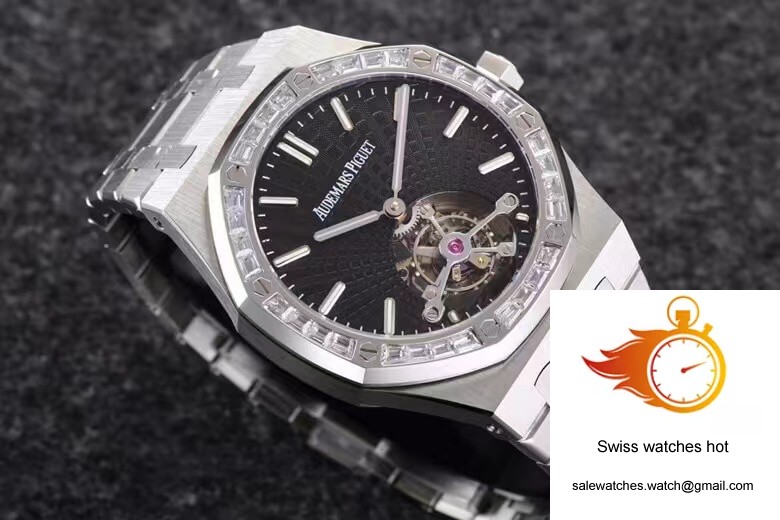 Audemars Piguet Royal Oak Tourbillon 26521BC.ZZ.1220BC.01 R8 Factory Diamond-set Bezel 3 Audemars Piguet Royal Oak Tourbillon 26521BC.ZZ.1220BC.01 R8 Factory Diamond-set Bezel 3