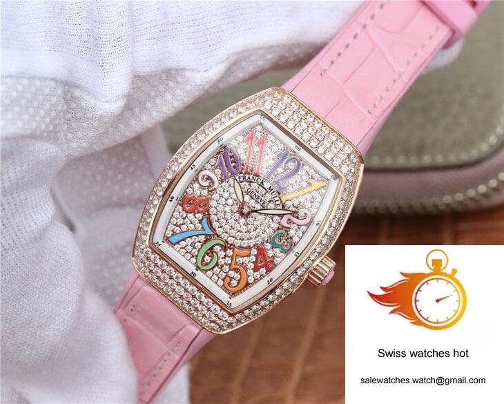 Franck Muller Vanguard Ladies ABF Factory Rose Gold Diamond-set Dial 3 Franck Muller Vanguard Ladies ABF Factory Rose Gold Diamond-set Dial 3