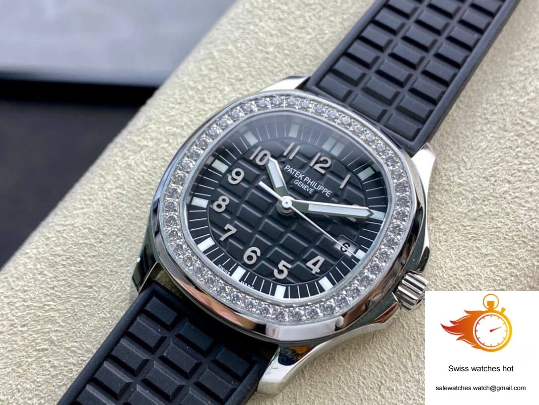 Patek Philippe Aquanaut Quartz Ladies 5067A-001 PPF Factory Diamond-set Bezel 3 Patek Philippe Aquanaut Quartz Ladies 5067A-001 PPF Factory Diamond-set Bezel 3