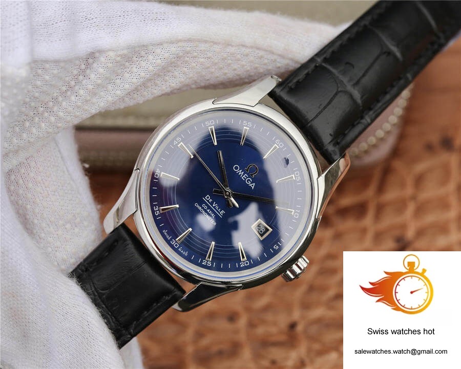 Omega De Ville 431.33.41.21.03.001 VS Factory Dark Blue Dial 3 Omega De Ville 431.33.41.21.03.001 VS Factory Dark Blue Dial 3