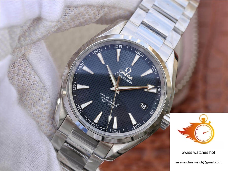 Omega Seamaster 231.10.42.21.03.001 VS Factory Blue Dial 3 Omega Seamaster 231.10.42.21.03.001 VS Factory Blue Dial 3