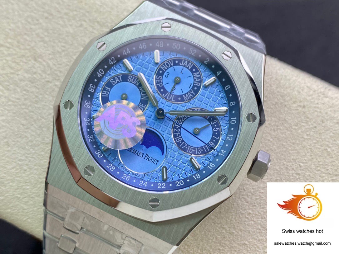 Audemars Piguet Royal Oak 26574PT.OO.1220PT.01 APS Factory Blue Dial 3 Audemars Piguet Royal Oak 26574PT.OO.1220PT.01 APS Factory Blue Dial 3