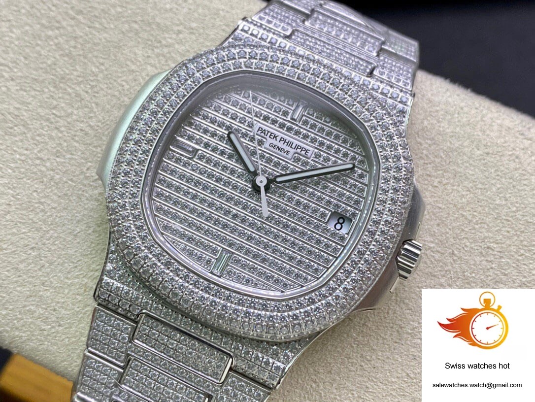Patek Philippe Nautilus 5719/1G-001 PPF Factory Diamond Dial 3 Patek Philippe Nautilus 5719/1G-001 PPF Factory Diamond Dial 3