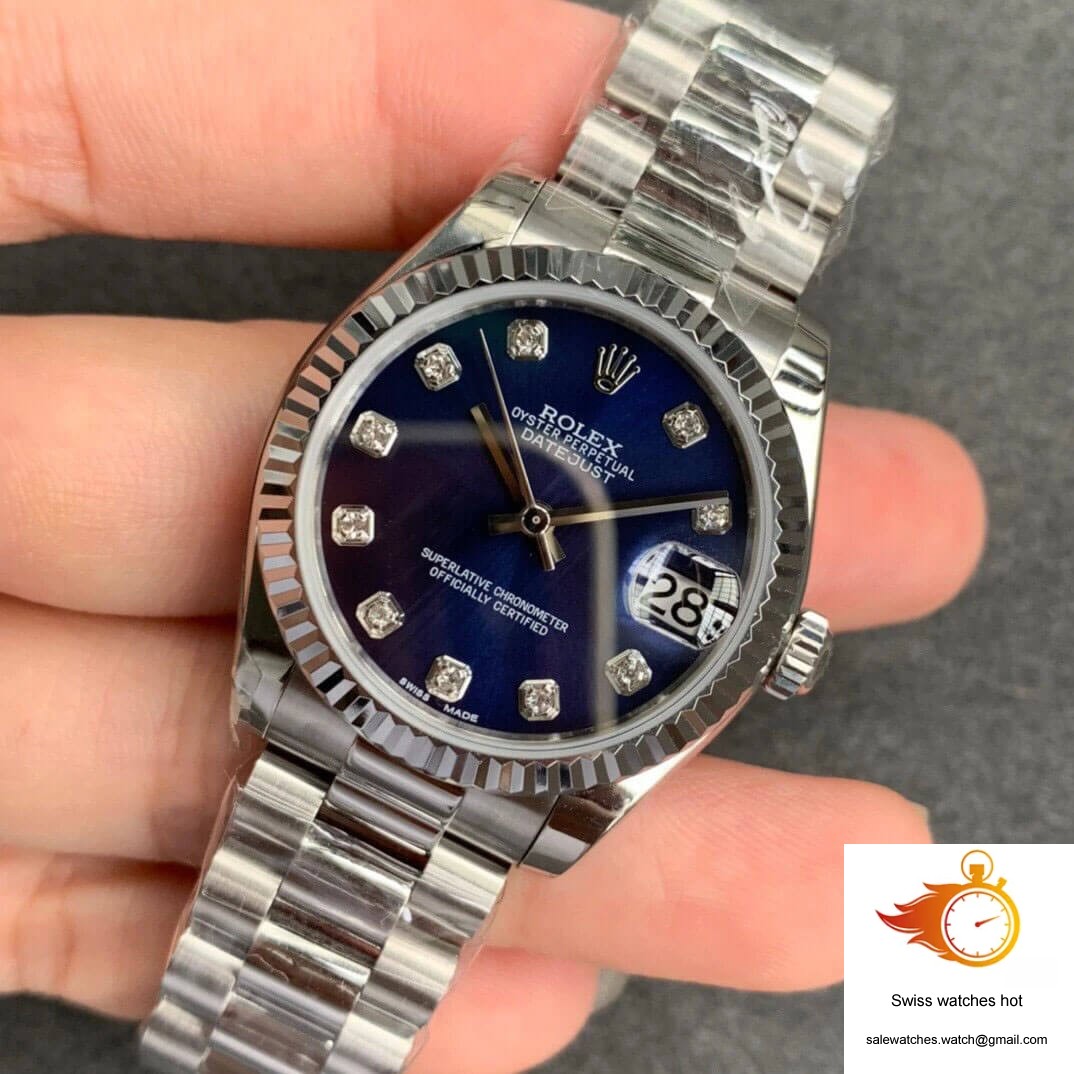 Rolex Datejust 31MM GS Factory Blue Dial 3 Rolex Datejust 31MM GS Factory Blue Dial 3