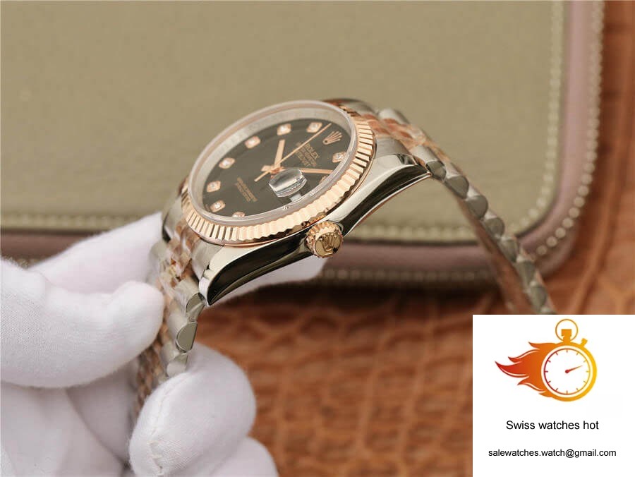 Rolex Datejust 116231 GM Factory Black Diamond Dial 3 Rolex Datejust 116231 GM Factory Black Diamond Dial 3