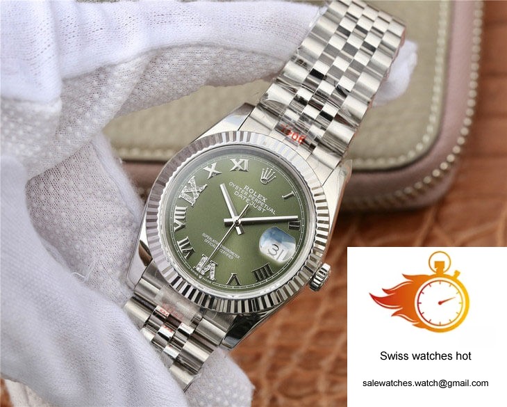 Rolex Datejust 36MM GM Factory Green Dial 3 Rolex Datejust 36MM GM Factory Green Dial 3