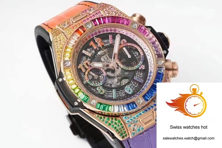 Hublot BIG BANG Unico 411.OX.9910.LR.0999 ZF Factory Rose Gold Skeleton Dial 3 Hublot BIG BANG Unico 411.OX.9910.LR.0999 ZF Factory Rose Gold Skeleton Dial 3