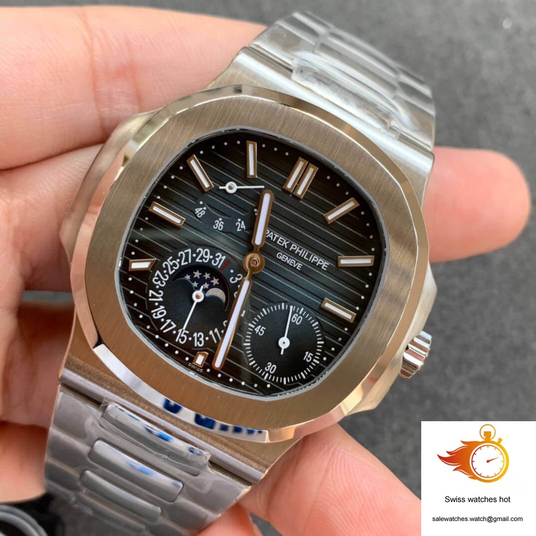 Patek Philippe Nautilus 5712/1A-001 ZF Factory Dark Blue Dial 3 Patek Philippe Nautilus 5712/1A-001 ZF Factory Dark Blue Dial 3