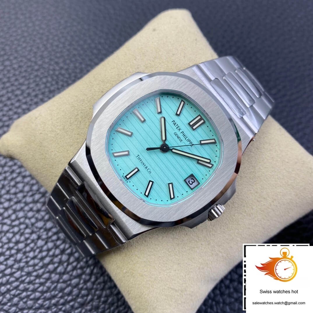 Patek Philippe Nautilus 5711/1A-018 3K Factory Tiffany Blue Dial 3 Patek Philippe Nautilus 5711/1A-018 3K Factory Tiffany Blue Dial 3