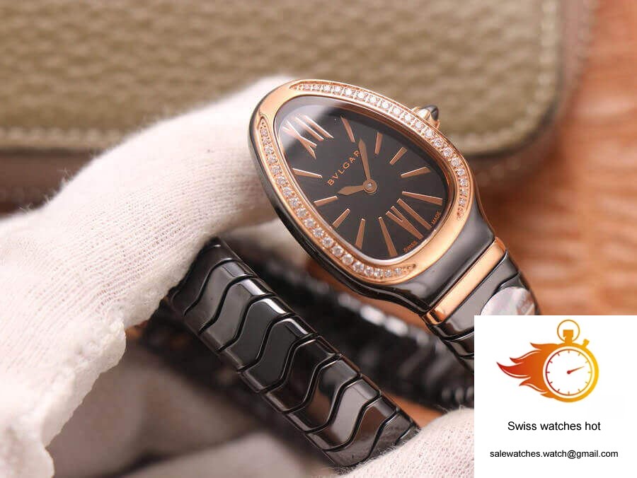 Bvlgari Serpenti 102532 BV Factory Rose Gold Diamond 3 Bvlgari Serpenti 102532 BV Factory Rose Gold Diamond 3