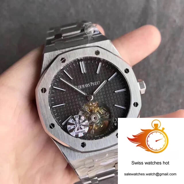 Audemars Piguet Royal Oak Tourbillon 26510PT.OO.1220PT.01 JF Factory Grey Dial 3 Audemars Piguet Royal Oak Tourbillon 26510PT.OO.1220PT.01 JF Factory Grey Dial 3