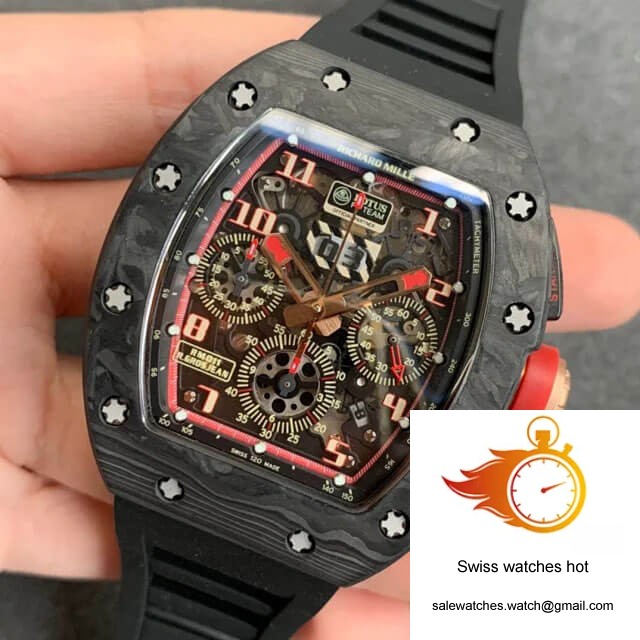 Richard Mille RM-011 KV Factory V2 Forged Carbon Black Case 3 Richard Mille RM-011 KV Factory V2 Forged Carbon Black Case 3