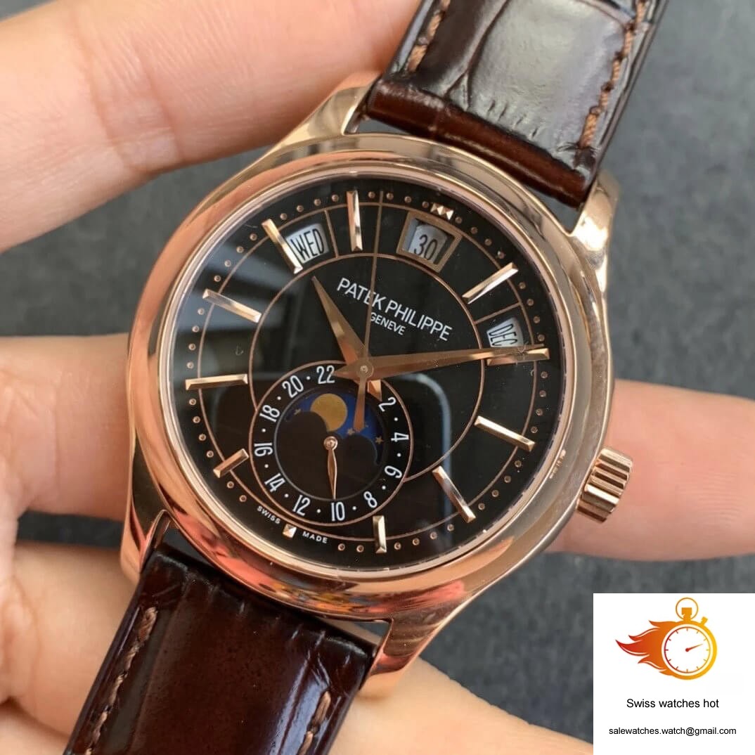 Patek Philippe Complications 5205R-010 GR Factory Rose Gold Black Dial 3 Patek Philippe Complications 5205R-010 GR Factory Rose Gold Black Dial 3