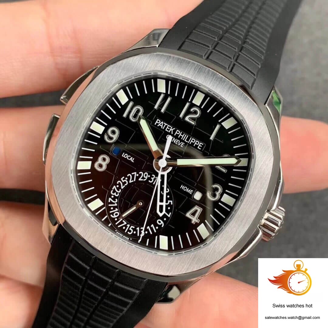 Patek Philippe Aquanaut 5164A-001 GR Factory Stainless Steel Black Dial 3 Patek Philippe Aquanaut 5164A-001 GR Factory Stainless Steel Black Dial 3