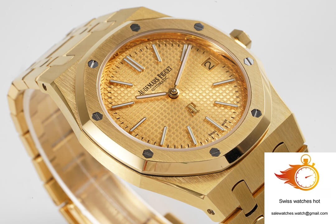 Audemars Piguet Royal Oak 15202BA.OO.1240BA.02 KZ Factory Gold Dial 3 Audemars Piguet Royal Oak 15202BA.OO.1240BA.02 KZ Factory Gold Dial 3