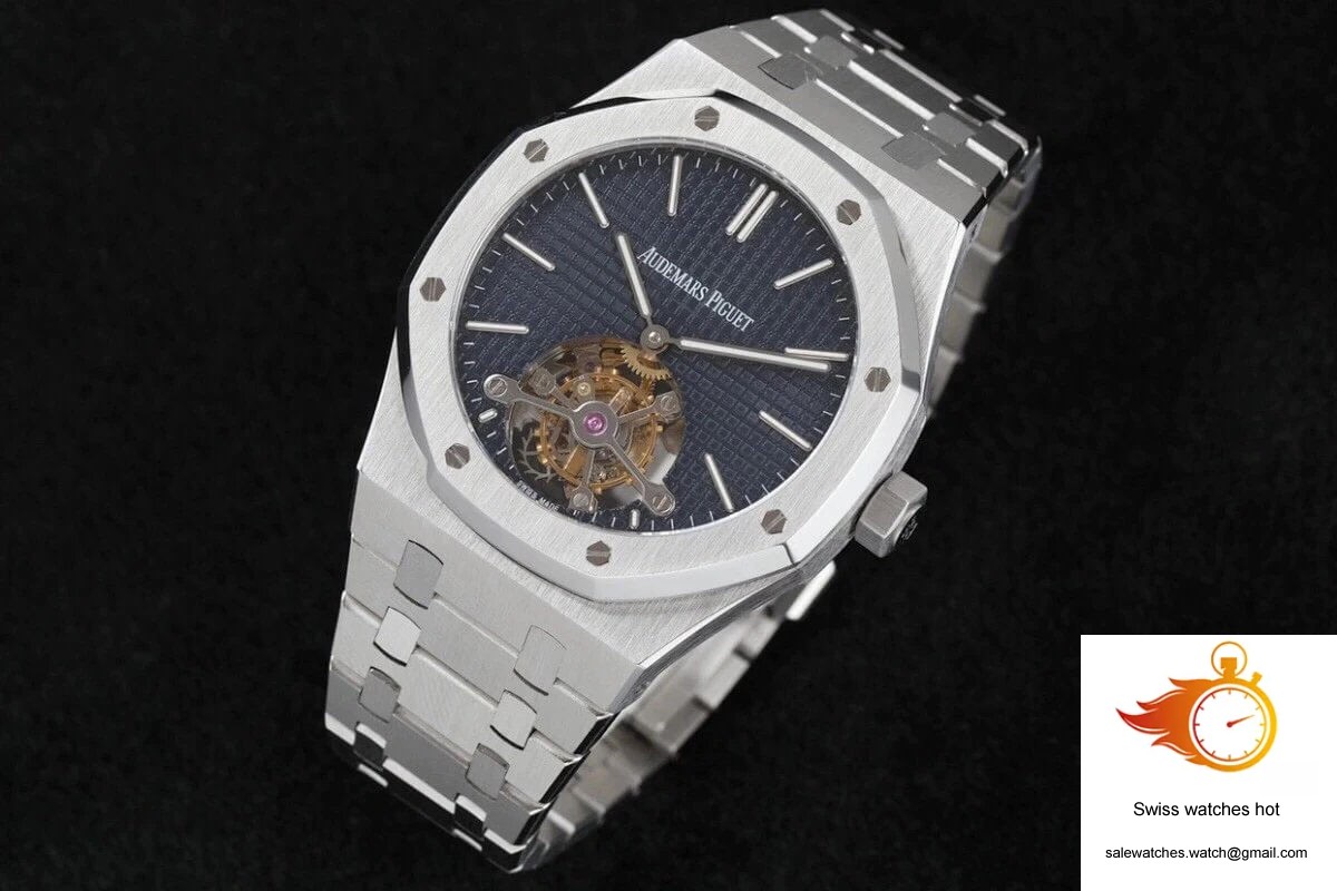 Audemars Piguet Royal Oak Tourbillon Extra Thin 26510ST.OO.1220ST.01 R8 Factory Blue Dial 3 Audemars Piguet Royal Oak Tourbillon Extra Thin 26510ST.OO.1220ST.01 R8 Factory Blue Dial 3
