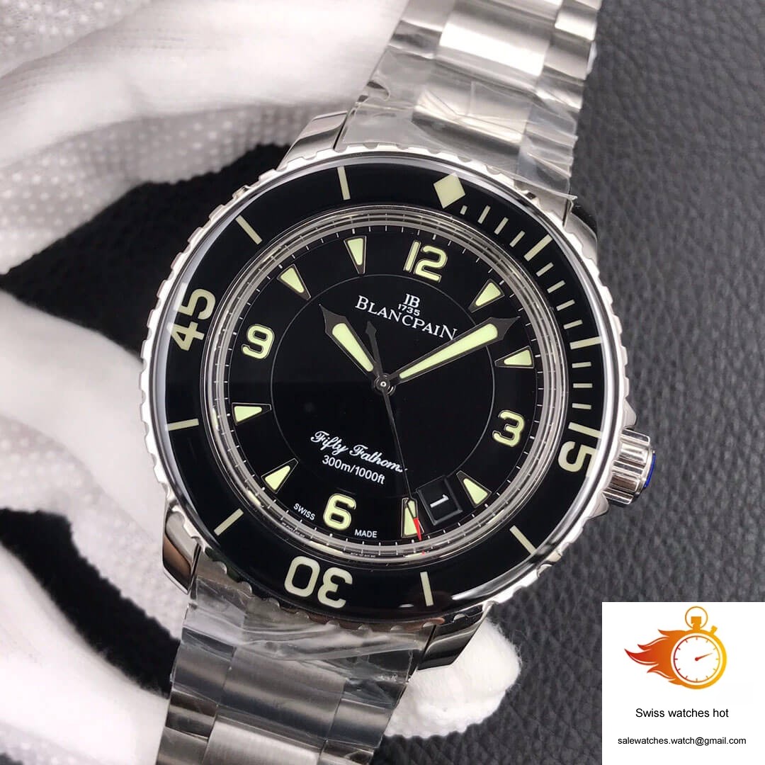 Blancpain Fifty Fathoms 5015 ZF Factory Stainless Steel Black Dial 3 Blancpain Fifty Fathoms 5015 ZF Factory Stainless Steel Black Dial 3