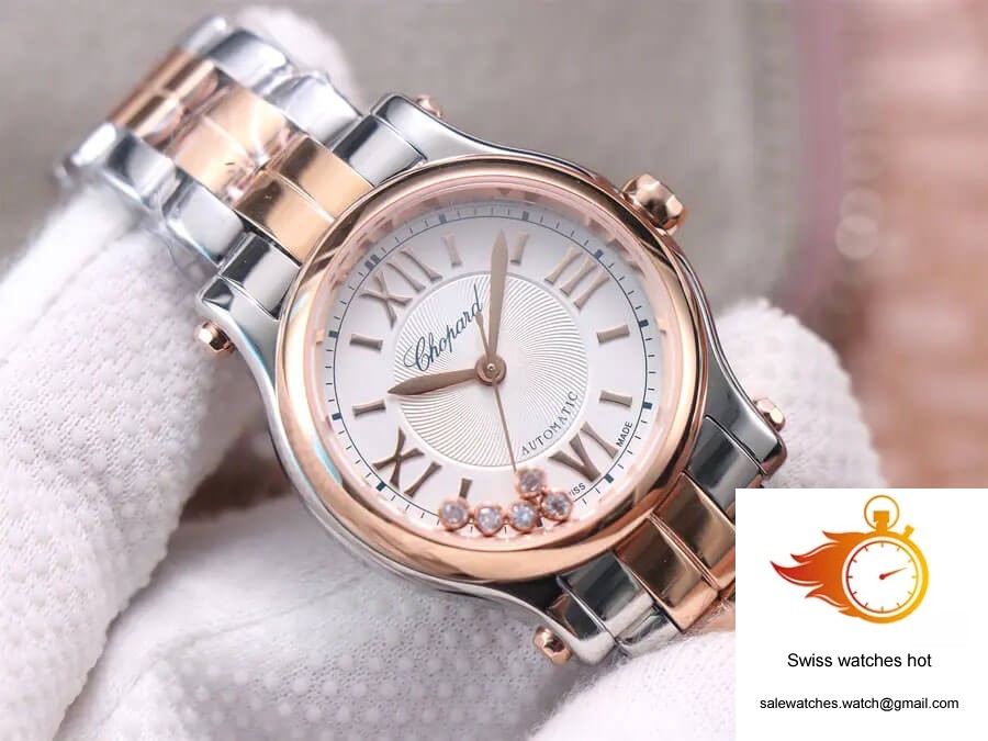 Chopard Happy Diamonds 278573-6014 YF Factory Rose Gold 3 Chopard Happy Diamonds 278573-6014 YF Factory Rose Gold 3