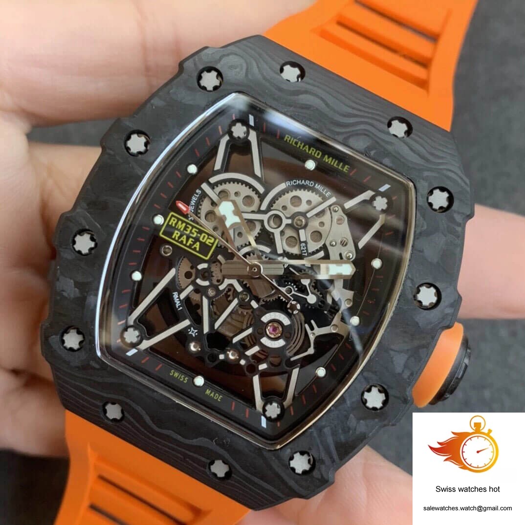 Richard Mille RM35-02 Mens RM35-02 SWISS ETA Automatic Movement 50mmx42mmx16mm KV Factory 3 Richard Mille RM35-02 Mens RM35-02 SWISS ETA Automatic Movement 50mmx42mmx16mm KV Factory 3