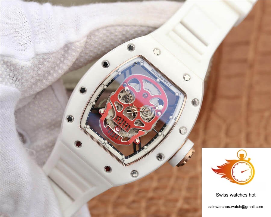 Richard Mille RM52-01 KV Factory Red Skull Dial 3 Richard Mille RM52-01 KV Factory Red Skull Dial 3