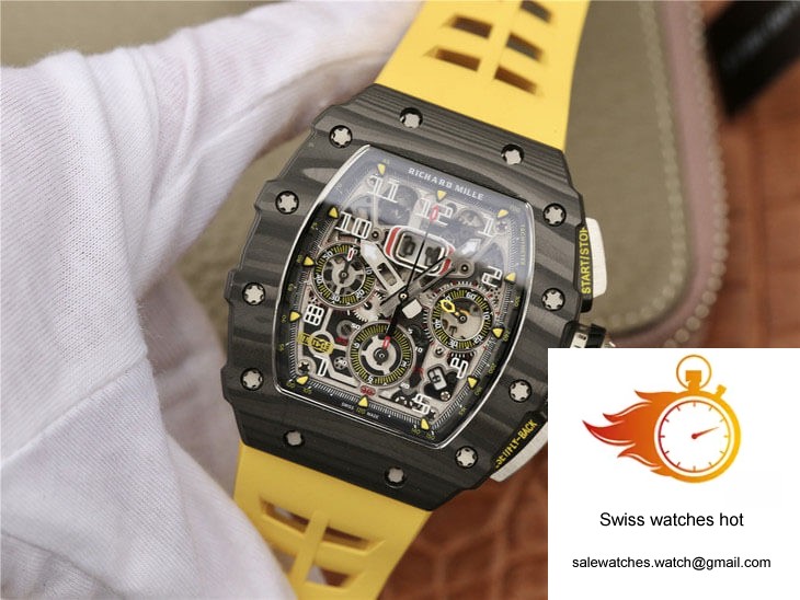 Richard Mille RM11-03 KV Factory Carbon Fiber Case 3 Richard Mille RM11-03 KV Factory Carbon Fiber Case 3
