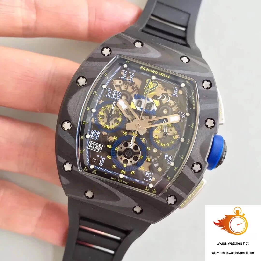 Richard Mille RM-011 KV Factory Carbon Fiber Case 3 Richard Mille RM-011 KV Factory Carbon Fiber Case 3