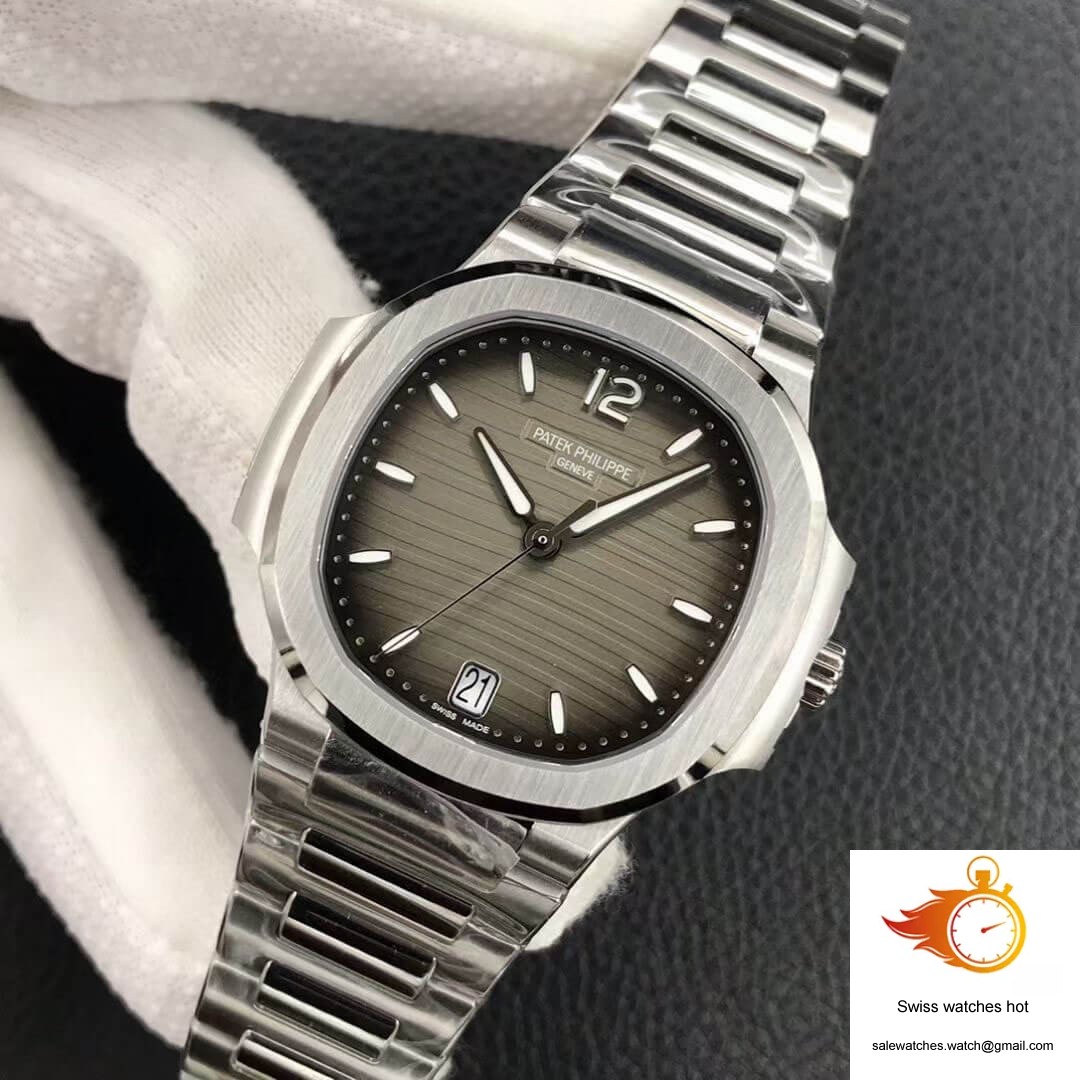 Patek Philippe Nautilus Ladies 7118/1A-011 3K Factory Grey Dial 3 Patek Philippe Nautilus Ladies 7118/1A-011 3K Factory Grey Dial 3