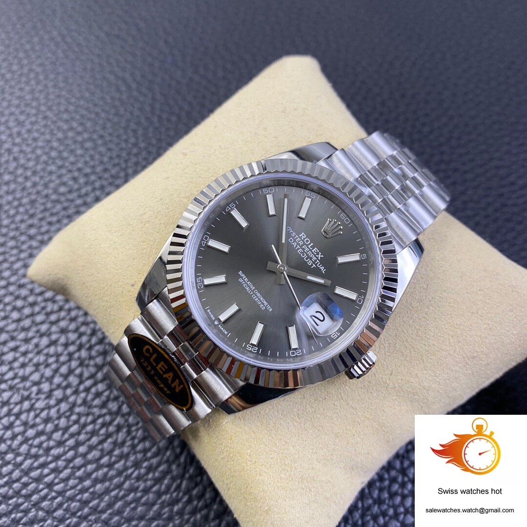 Rolex Datejust M126334-0014 Clean Factory Grey Dial 904L Stainless Steel 3 Rolex Datejust M126334-0014 Clean Factory Grey Dial 904L Stainless Steel 3