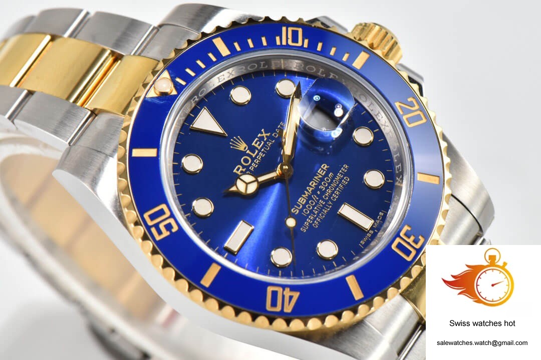 Rolex Submariner 116613LB-97203 Clean Factory V4 Blue Dial 3 Rolex Submariner 116613LB-97203 Clean Factory V4 Blue Dial 3