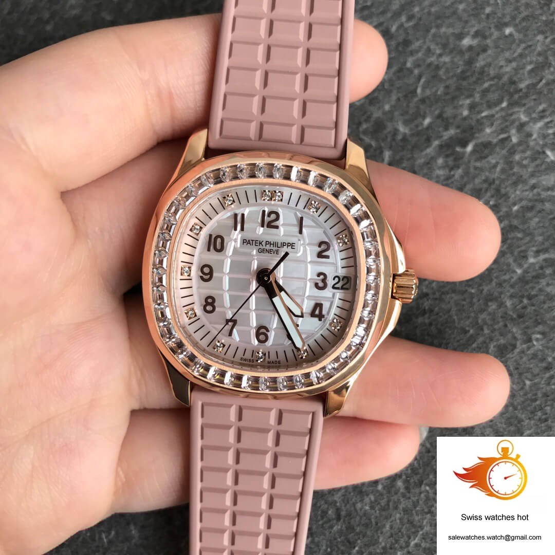 Patek Philippe Aquanaut 5072R-001 PPF Factory Rose Gold Mother Of Pearl Dial 3 Patek Philippe Aquanaut 5072R-001 PPF Factory Rose Gold Mother Of Pearl Dial 3