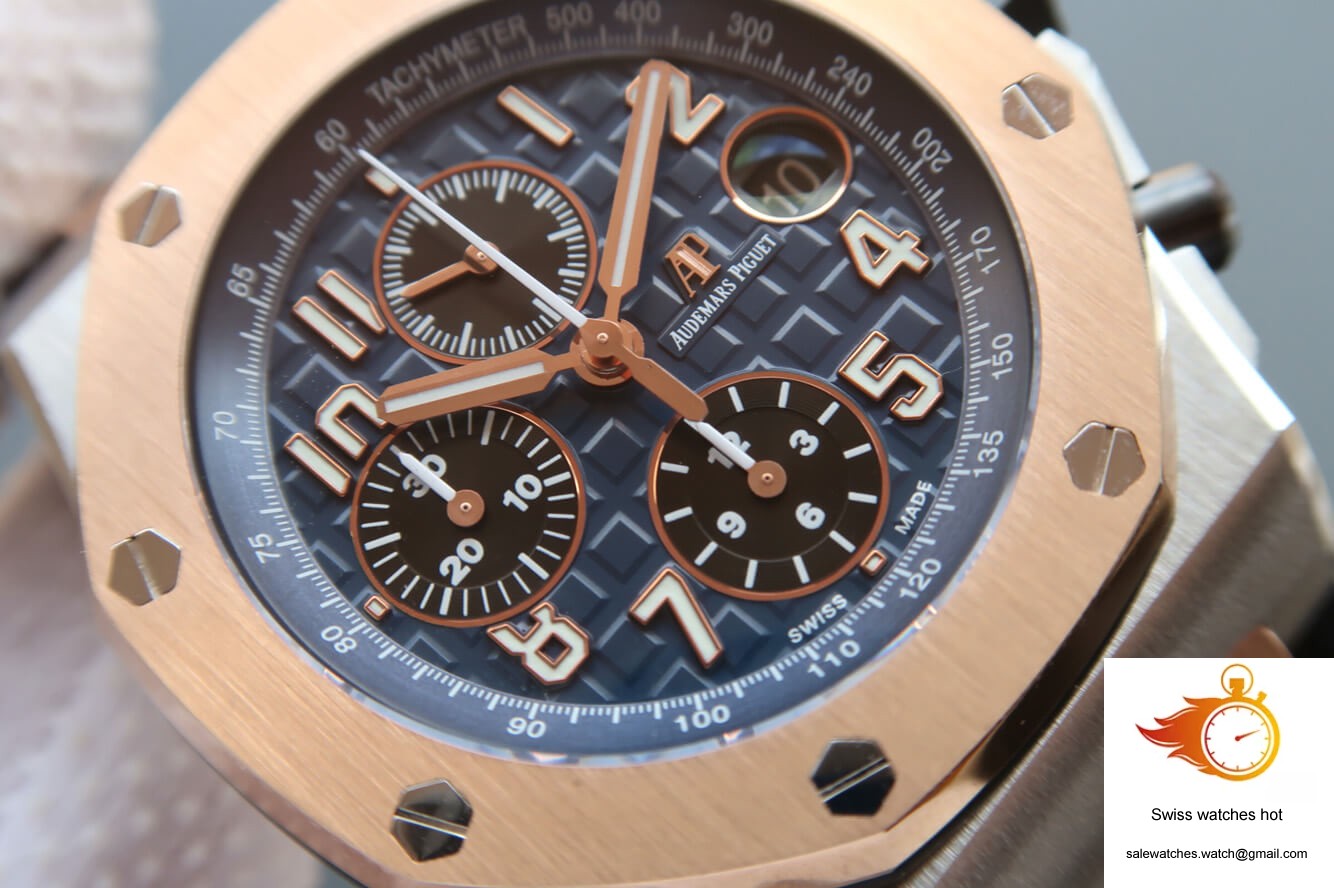 Audemars Piguet Royal Oak Offshore 26471SR.OO.D101CR.01 JF Factory Blue Dial 3 Audemars Piguet Royal Oak Offshore 26471SR.OO.D101CR.01 JF Factory Blue Dial 3