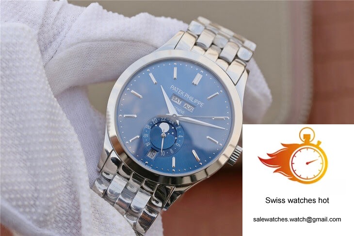 Patek Philippe Complications 5396/1G-001 KM Factory Steel Strap Blue Dial 3 Patek Philippe Complications 5396/1G-001 KM Factory Steel Strap Blue Dial 3