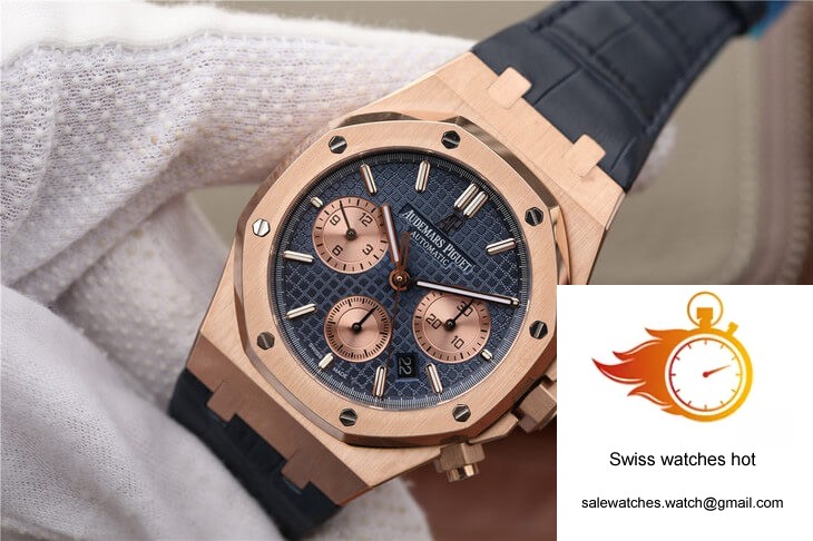 Audemars Piguet Royal Oak Chronograph 26331OR.OO.D315CR.01 OM Factory Blue Dial 3 Audemars Piguet Royal Oak Chronograph 26331OR.OO.D315CR.01 OM Factory Blue Dial 3