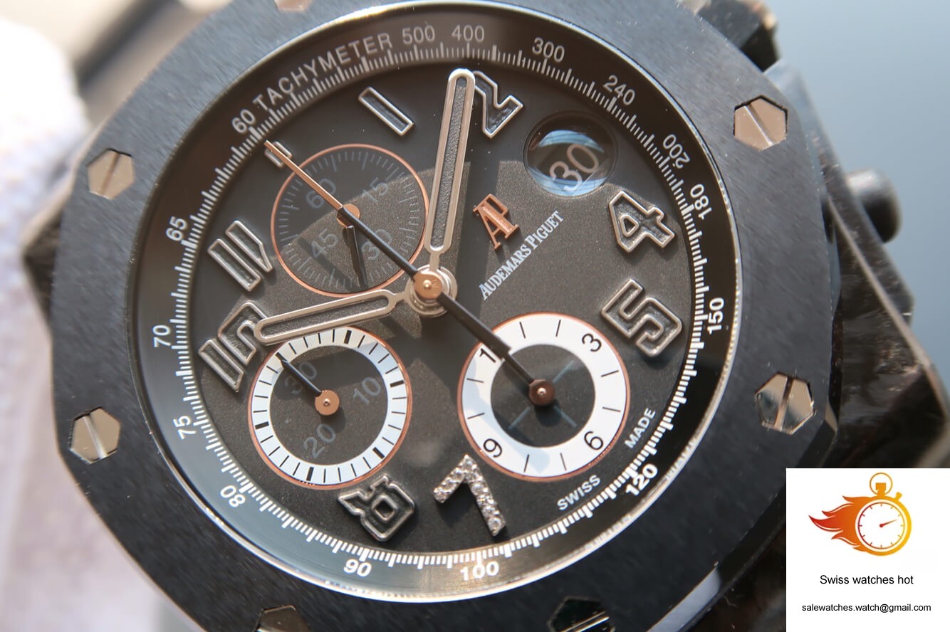 Audemars Piguet Royal Oak Offshore 26205AU.OO.D002CR.01 JF Factory Black Dial 3 Audemars Piguet Royal Oak Offshore 26205AU.OO.D002CR.01 JF Factory Black Dial 3