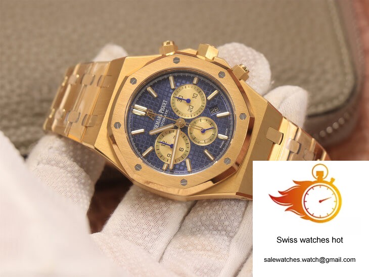 Audemars Piguet Royal Oak Chronograph 26331BA.OO.1220BA.01 OM Factory Blue Dial 3 Audemars Piguet Royal Oak Chronograph 26331BA.OO.1220BA.01 OM Factory Blue Dial 3