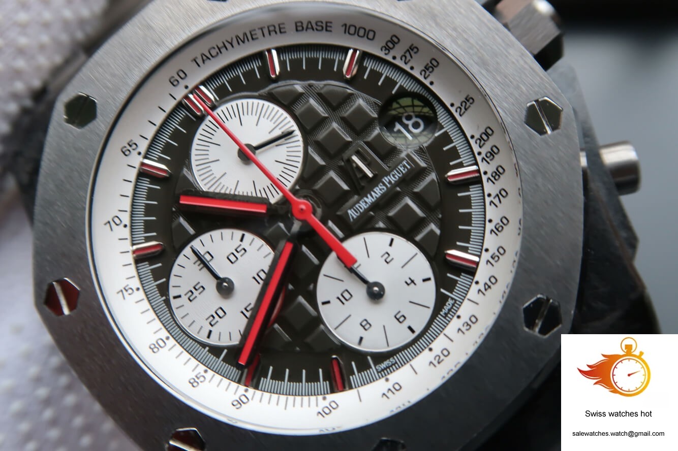 Audemars Piguet Royal Oak Offshore 26202AU.OO.D002CA.01 JF Factory Dark Grey Dial 3 Audemars Piguet Royal Oak Offshore 26202AU.OO.D002CA.01 JF Factory Dark Grey Dial 3