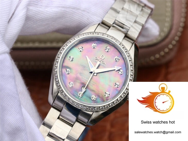 Omega Seamaster 231.15.34.20.57.001 Aqua Terra 150M 3S Factory Mother-Of-Pearl Dial 3 Omega Seamaster 231.15.34.20.57.001 Aqua Terra 150M 3S Factory Mother-Of-Pearl Dial 3