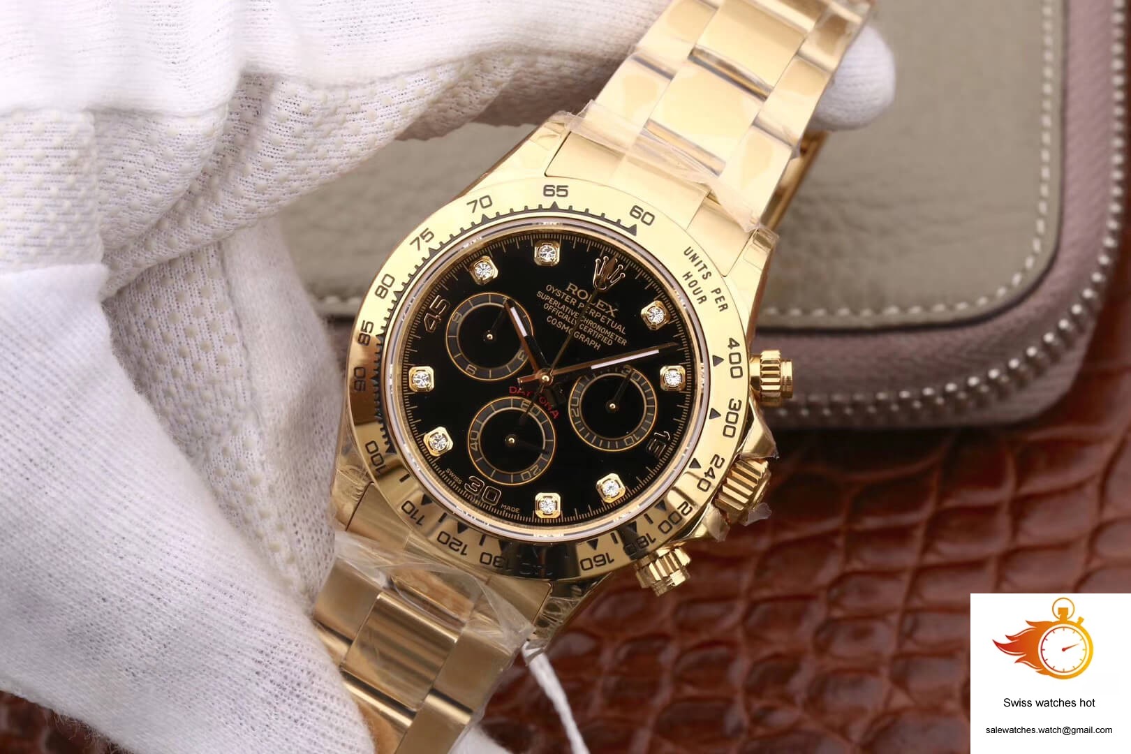 Rolex Daytona Cosmograph M116508-0008 JH Factory Diamonds Black Dial 3 Rolex Daytona Cosmograph M116508-0008 JH Factory Diamonds Black Dial 3