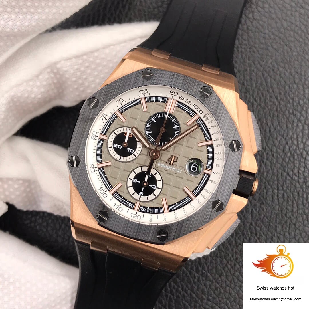 Audemars Piguet Royal Oak Offshore 26416RO.OO.A002CA.01 JF Factory V2 Grey Dial 3 Audemars Piguet Royal Oak Offshore 26416RO.OO.A002CA.01 JF Factory V2 Grey Dial 3