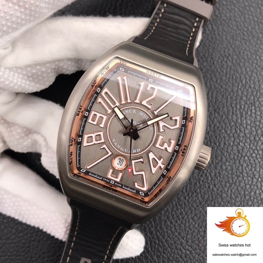 Franck Muller Vanguard V 45 SC DT TT BR 5N ZF Factory Titanium Metal 3 Franck Muller Vanguard V 45 SC DT TT BR 5N ZF Factory Titanium Metal 3