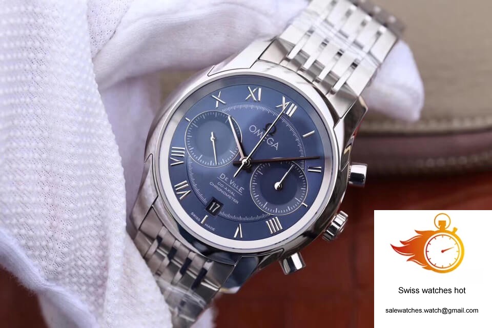 Omega De Ville 431.10.42.51.03.001 OM Factory Blue Dial 3 Omega De Ville 431.10.42.51.03.001 OM Factory Blue Dial 3