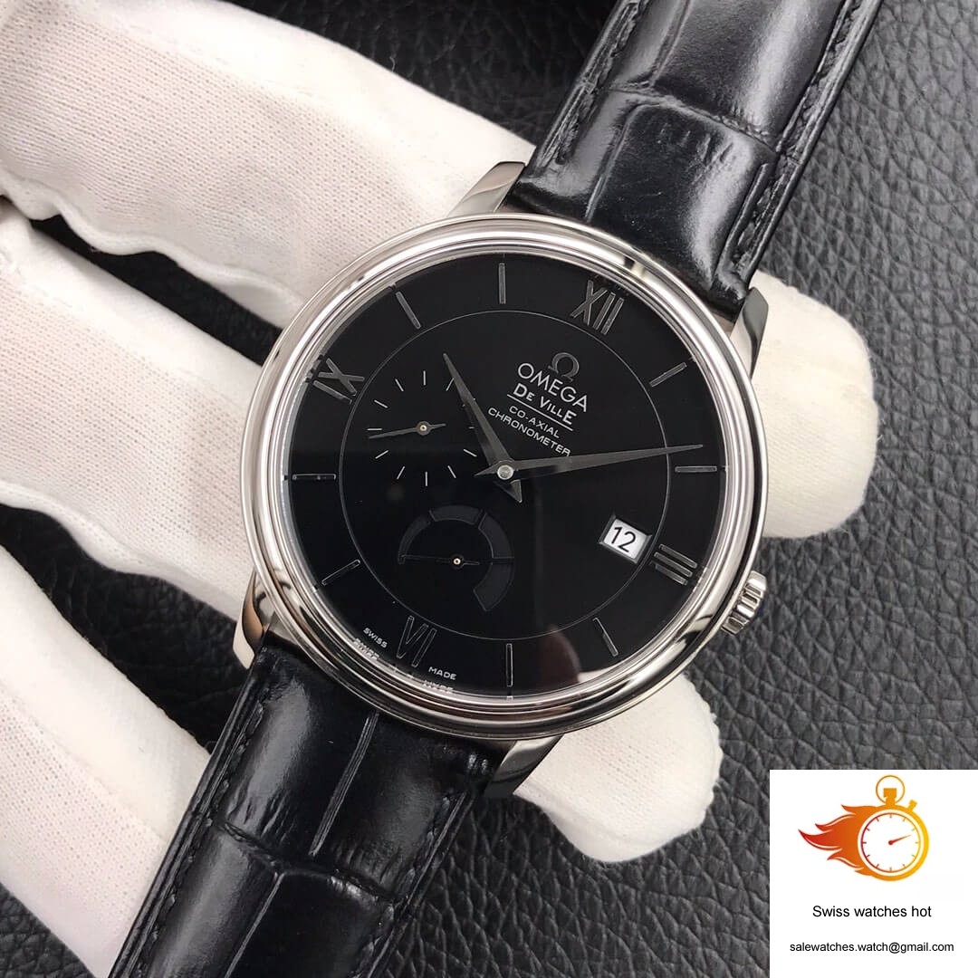 Omega De Ville 424.13.40.21.01.001 ZF Factory Black Dial 3 Omega De Ville 424.13.40.21.01.001 ZF Factory Black Dial 3