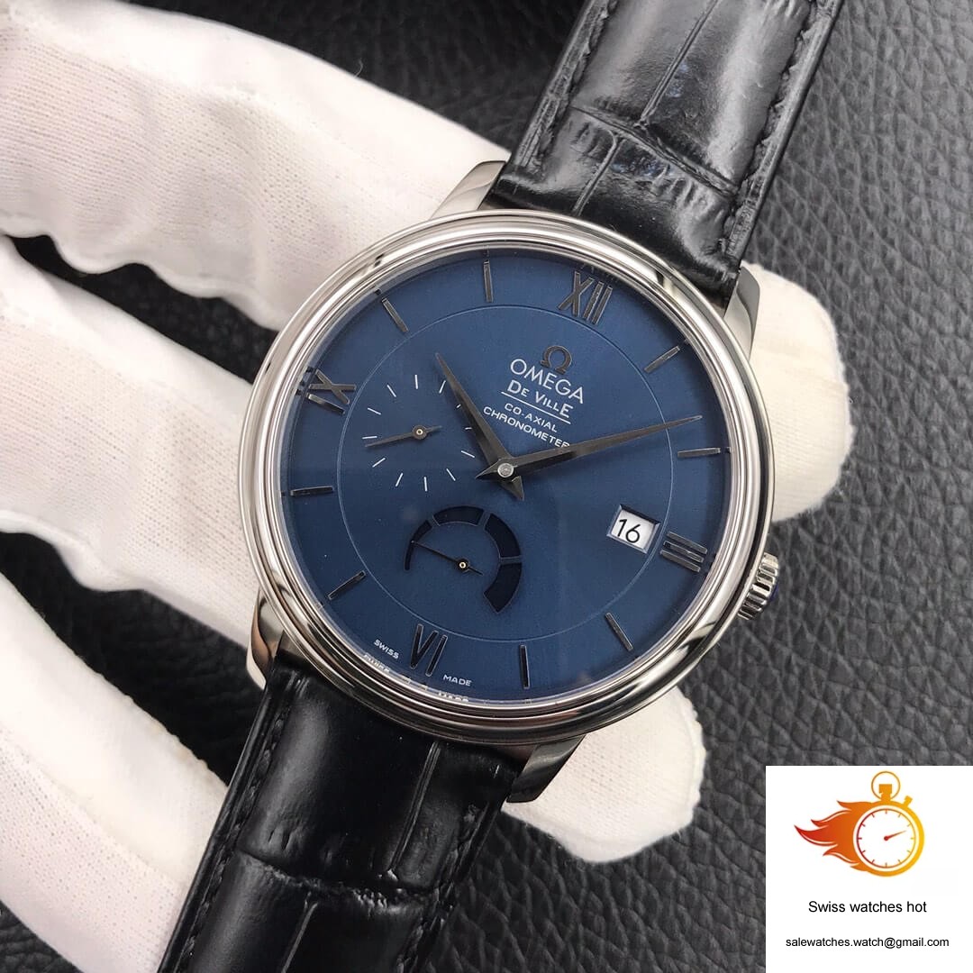 Omega De Ville 424.13.40.21.03.001 ZF Factory Blue Dial 3 Omega De Ville 424.13.40.21.03.001 ZF Factory Blue Dial 3