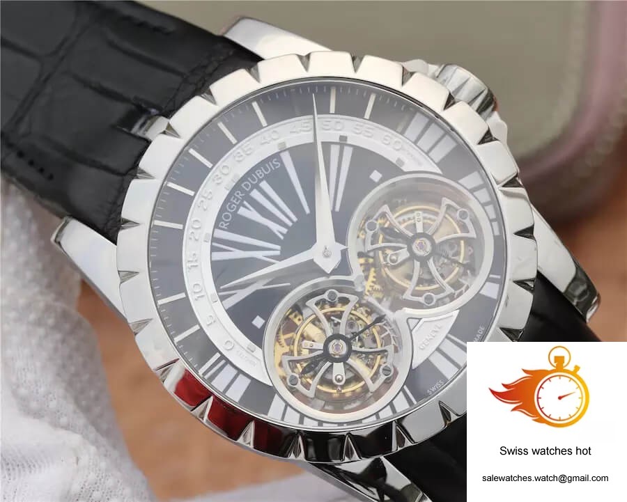 Roger Dubuis Excalibur RDDBEX0291 JB Factory Tourbillon Black Dial 3 Roger Dubuis Excalibur RDDBEX0291 JB Factory Tourbillon Black Dial 3