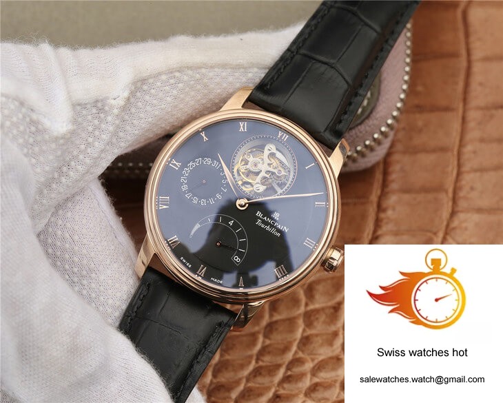 Blancpain Villeret 6025-3642-55B JB Factory Black Dial 3 Blancpain Villeret 6025-3642-55B JB Factory Black Dial 3