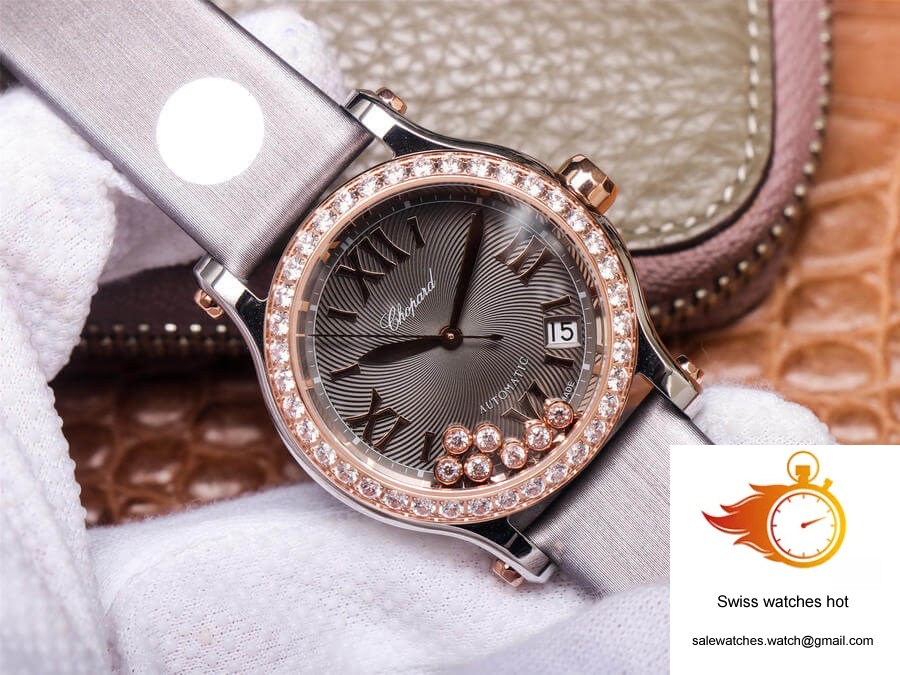 Chopard Happy Sport 278559-3003 YF Factory Grey Dial 3 Chopard Happy Sport 278559-3003 YF Factory Grey Dial 3