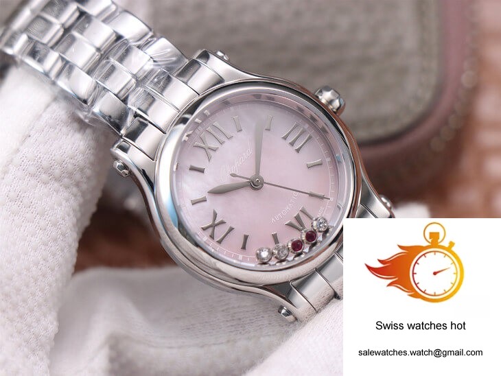 Chopard Happy Sport 278573 YF Factory Pink Dial 3 Chopard Happy Sport 278573 YF Factory Pink Dial 3