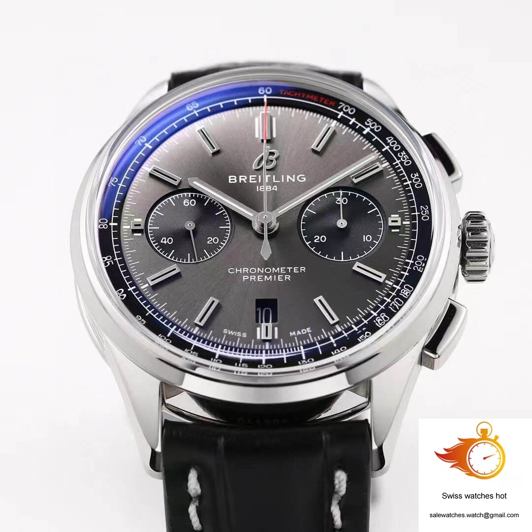 Breitling Premier B01 Chronograph AB0118221B1P1 GF Factory V2 Grey Dial 3 Breitling Premier B01 Chronograph AB0118221B1P1 GF Factory V2 Grey Dial 3