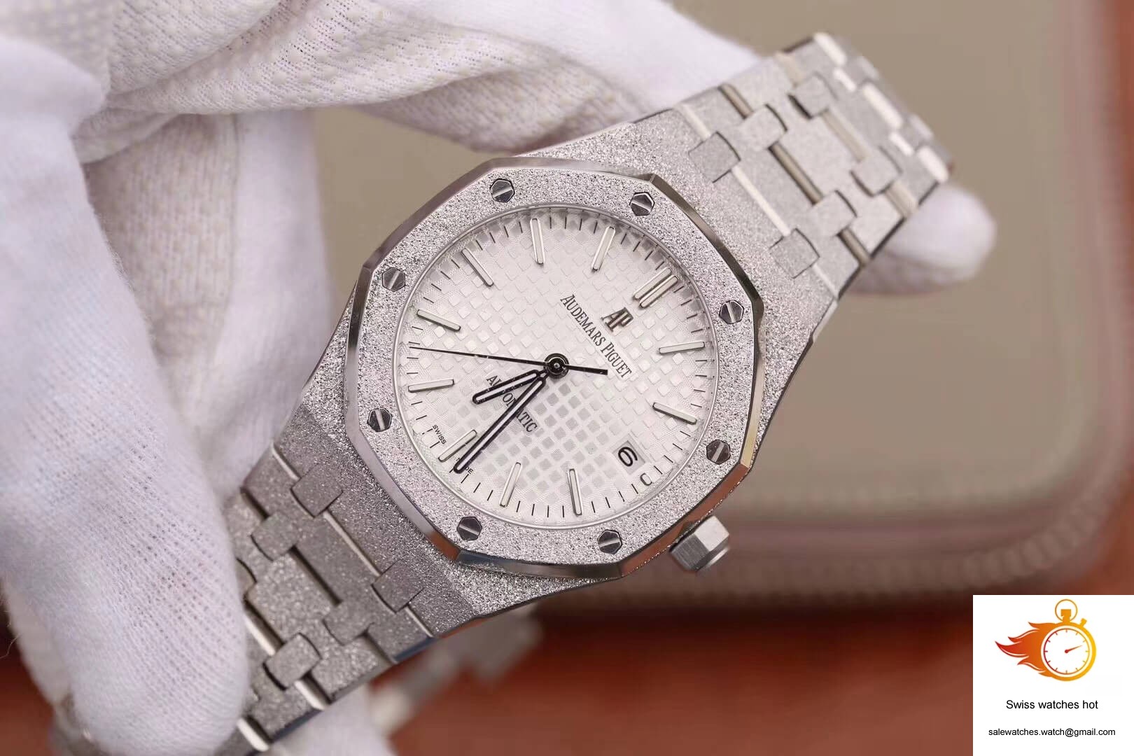 Audemars Piguet Royal Oak 15454BC.GG.1259BC.01 JH Factory Silver Dial 3 Audemars Piguet Royal Oak 15454BC.GG.1259BC.01 JH Factory Silver Dial 3